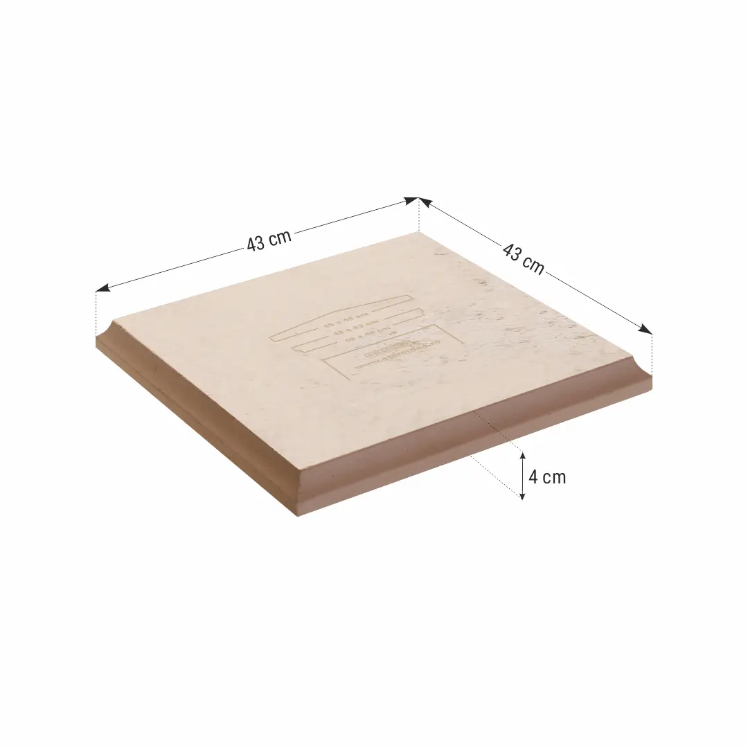 Capiteluri Gard 40x40-4 Smoke